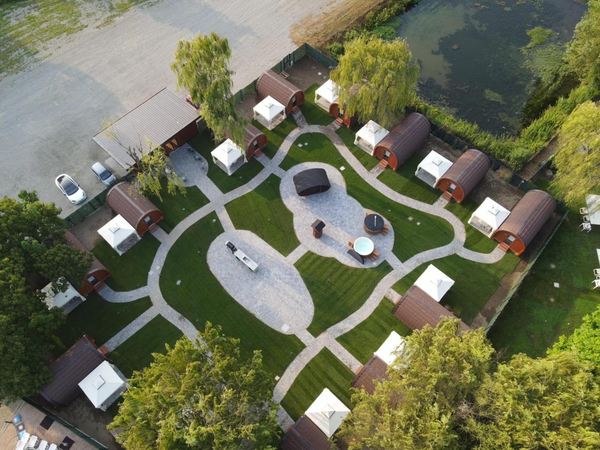 Vicolungo Glamour Lodge & Spa - Free Spa Hot Tub E Sauna Luaran gambar